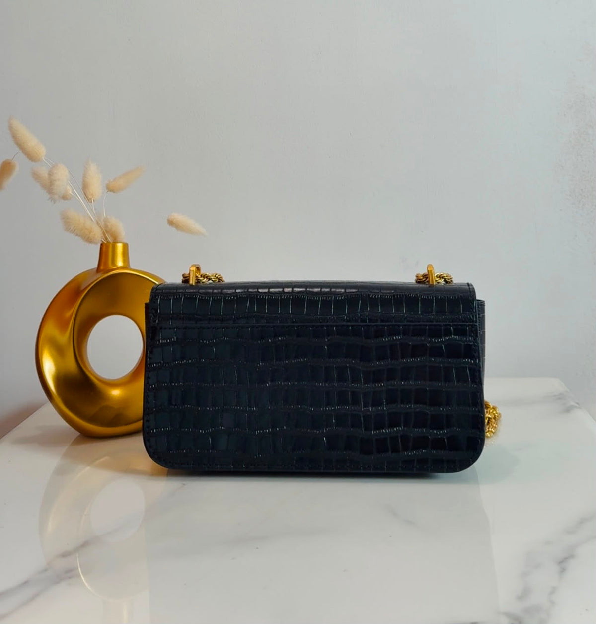 The Eleanor Croc-Embossed